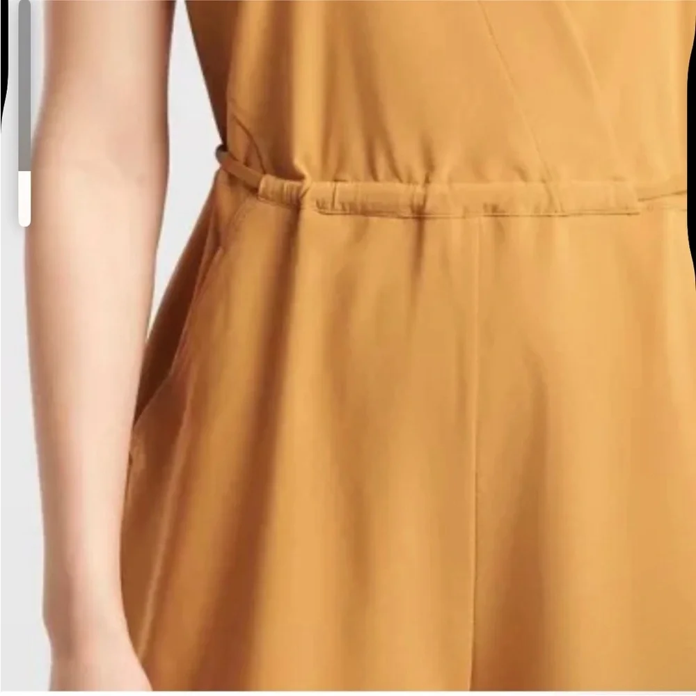 Athleta Marlow Gold Yellow Romper Size Extra Large - Picture 3 of 12